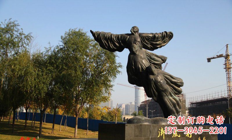 信阳古典巨匠苏轼的铜雕之美