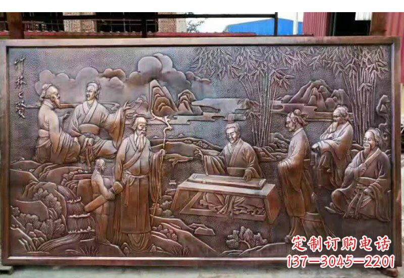 信阳领雕塑——让古代名人走进现代生活