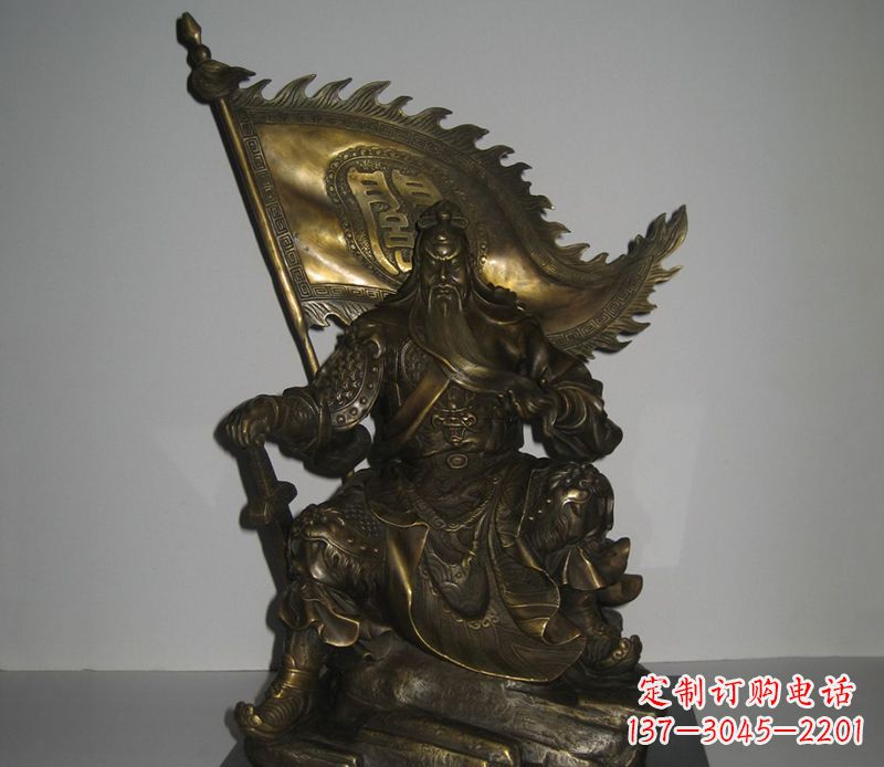 信阳经典传承|古代名人关公铜雕