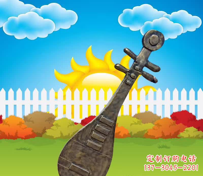 信阳精美古典琵琶雕塑