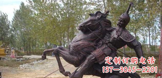 信阳复古骑士马雕塑