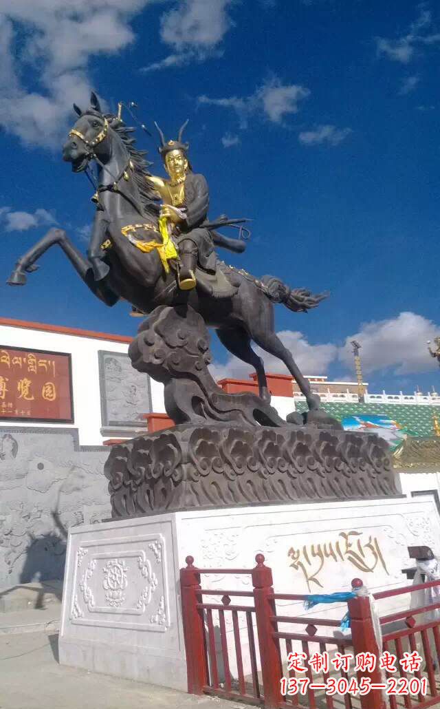 信阳古典骑马人物雕塑