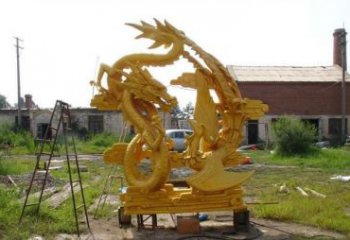 信阳产品名称“象征吉祥，唤醒美好——中领雕塑铜雕龙凤呈祥”