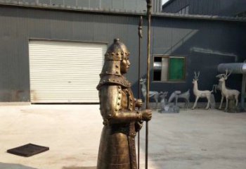 信阳将军雕塑雕刻荣耀与力量