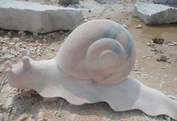信阳真实大小的蜗牛石雕