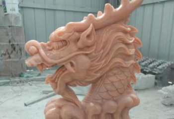 信阳具有传统工艺特色的公园喷泉龙头石雕