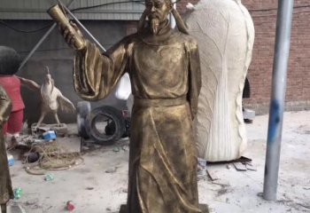 信阳龙韵铜雕——歌颂古代大文豪李白