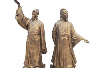 信阳中领雕塑-传承古代文人雅士李白雕塑