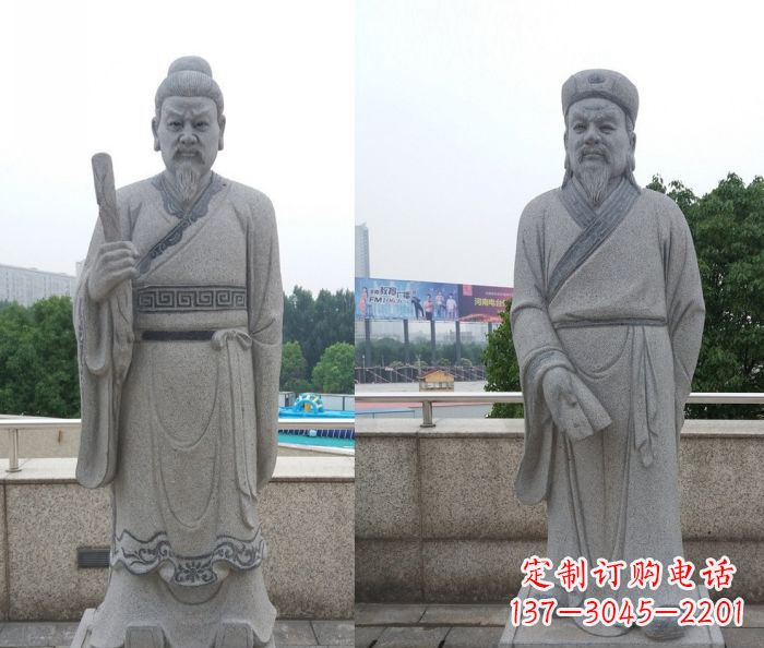 信阳追随韩非、韩愈传统,精品石雕——韩愈雕塑