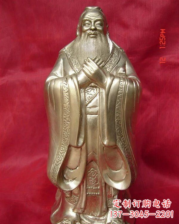 信阳孔子雕塑:品质传承文明精神