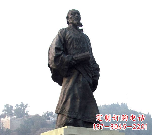 信阳中领雕塑司马迁雕像,正宗传承古代文化