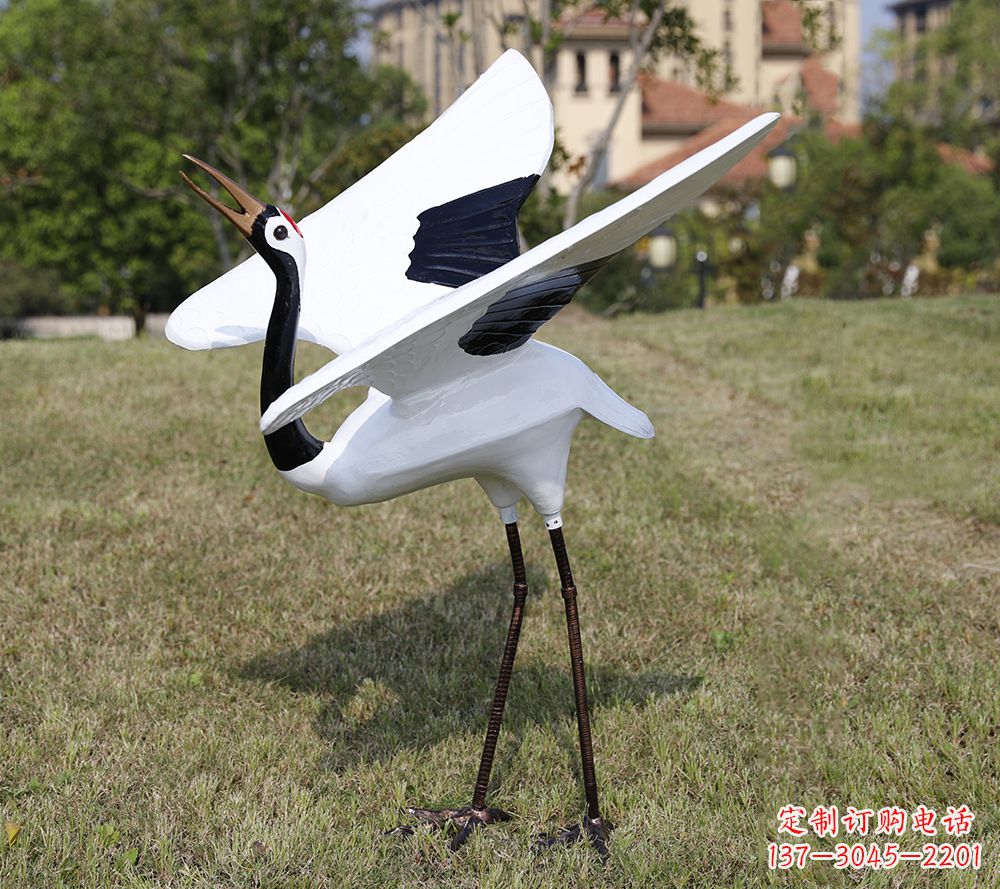 信阳贵族气质,匠心精神:古人仙鹤雕塑