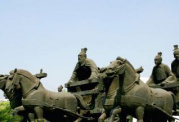 信阳中领雕塑--尊贵马车雕塑