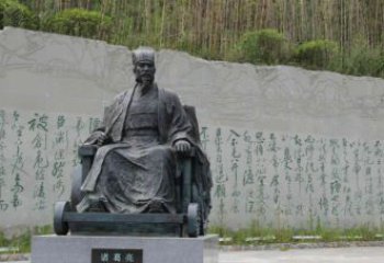 信阳古典诸葛亮雕塑