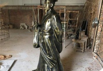 信阳千古经典——代表古代艺术审美的王羲之雕塑