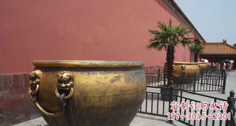 信阳故宫铜雕缸:以古之美点亮家园