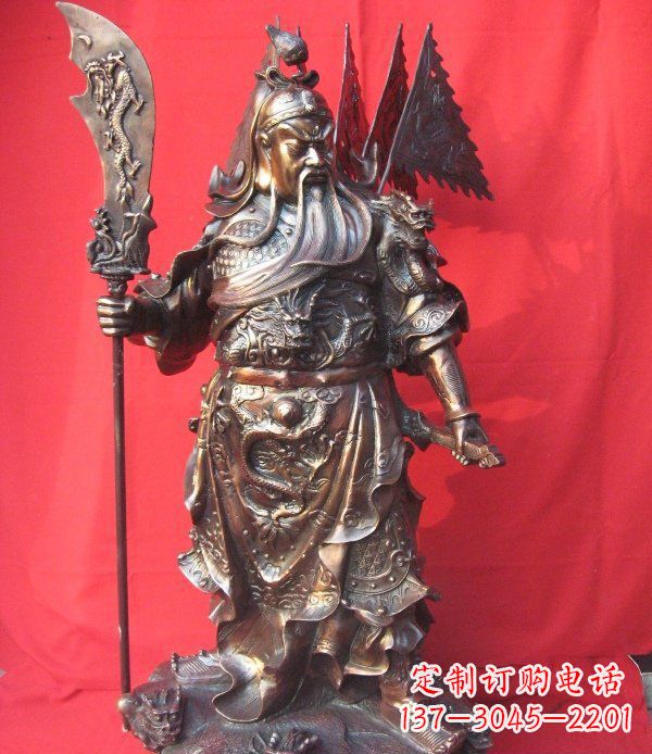 信阳中领雕塑:以关公雕塑打造您的定制之作