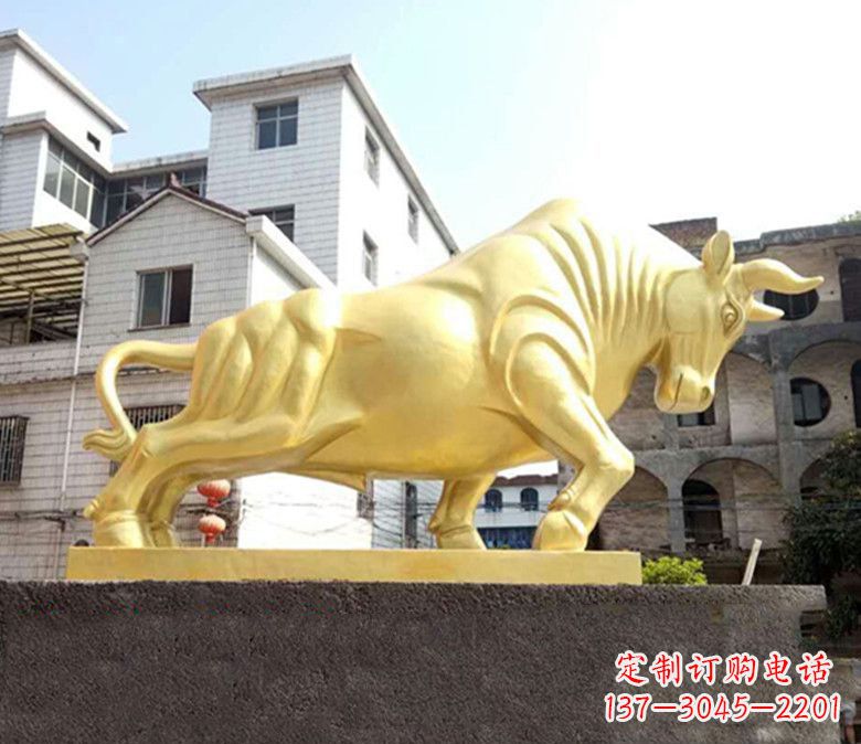 信阳中领雕塑:牛雕塑,您的精致装饰