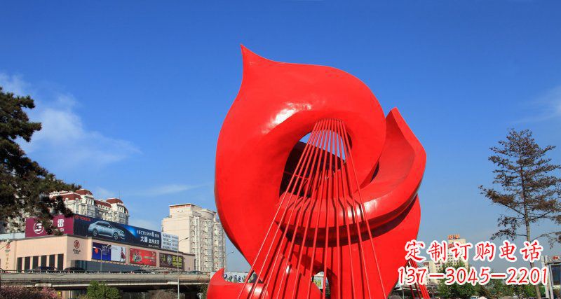 信阳中领雕塑海豚雕塑,引领现代艺术风格