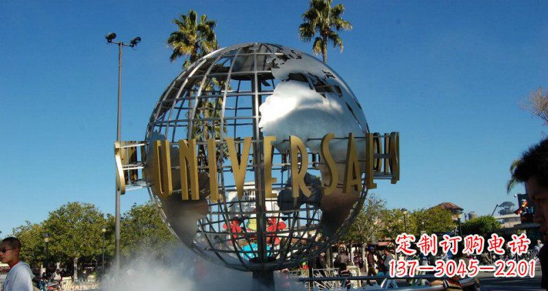 信阳中领雕塑仿真不锈钢地球雕塑