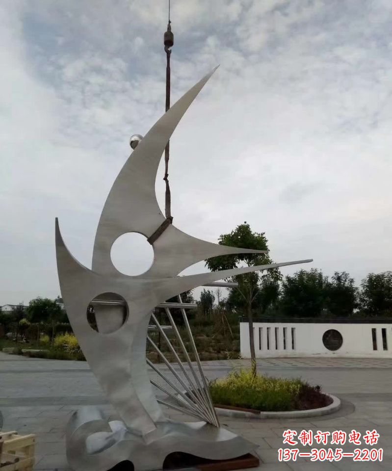 信阳不锈钢帆船雕塑,铸就无限美丽