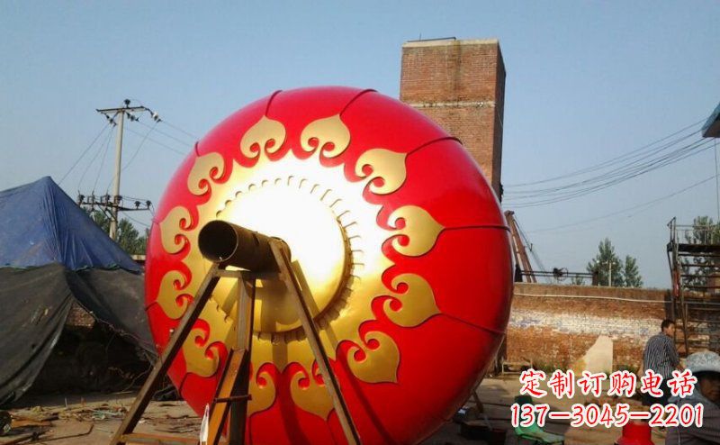 信阳中领雕塑推出精美灯笼雕塑