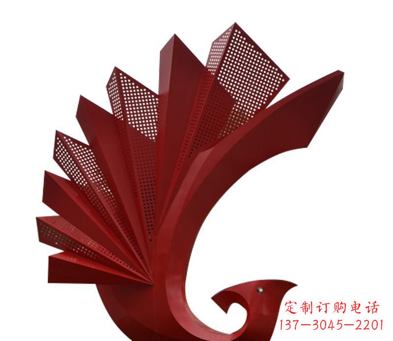 信阳装点空间的定制孔雀雕塑