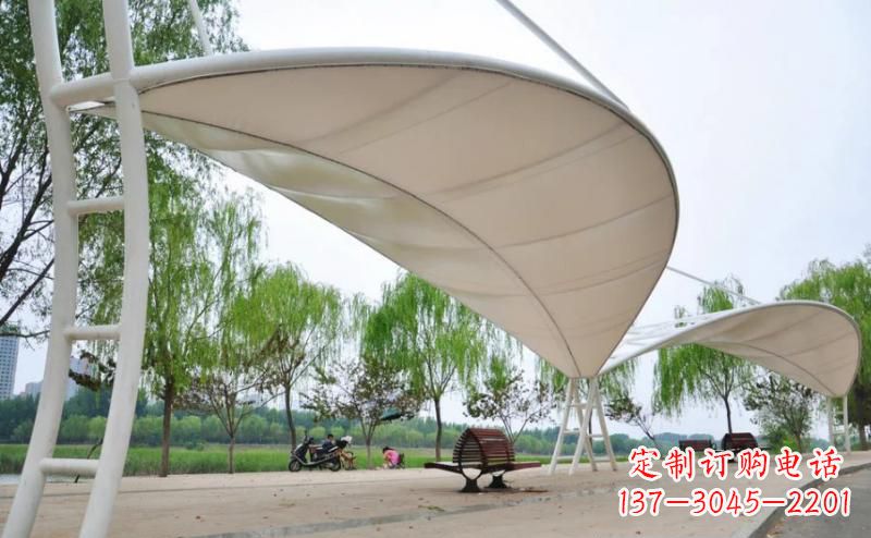 信阳高品质不锈钢凉亭雕塑