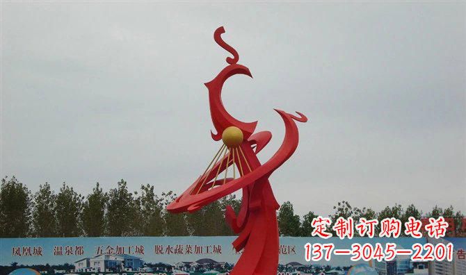信阳魅力凤凰、艺术与象征——中领雕塑凤凰雕塑