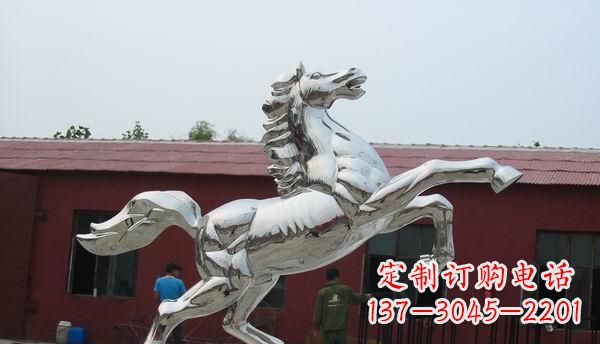 信阳中领雕塑-不锈钢动物雕塑