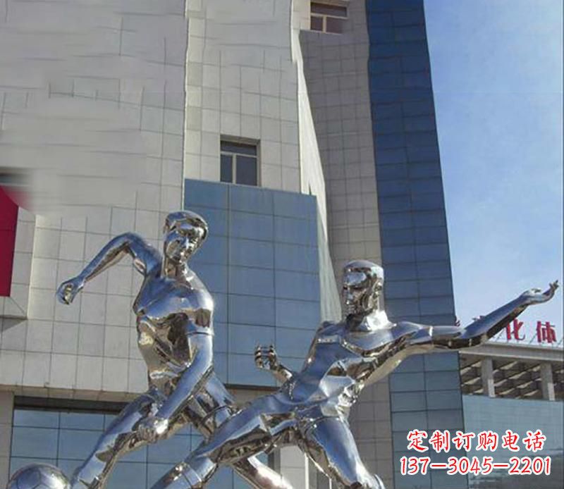 信阳中领雕塑:专业的足球运动雕塑定制