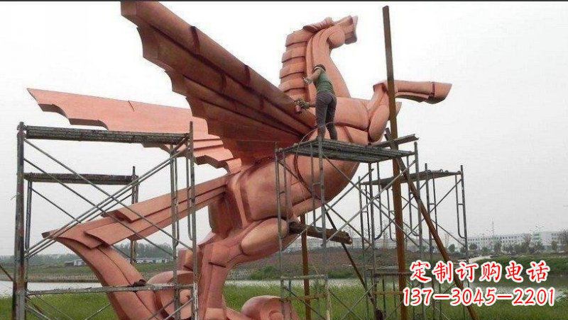 信阳飞马铜雕:完美艺术品