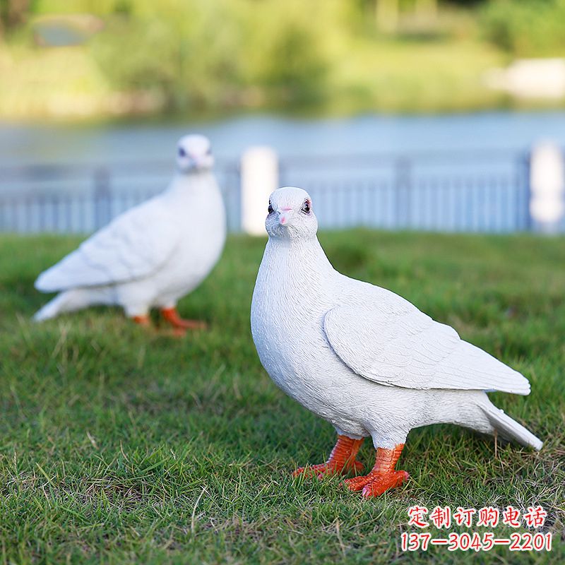 信阳广场和平鸽雕塑