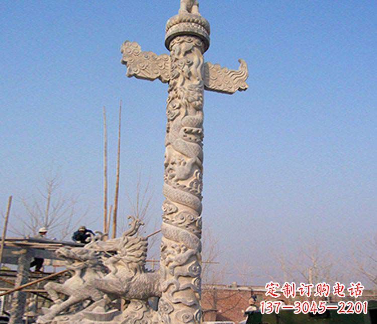 信阳品质精美华表景观石雕