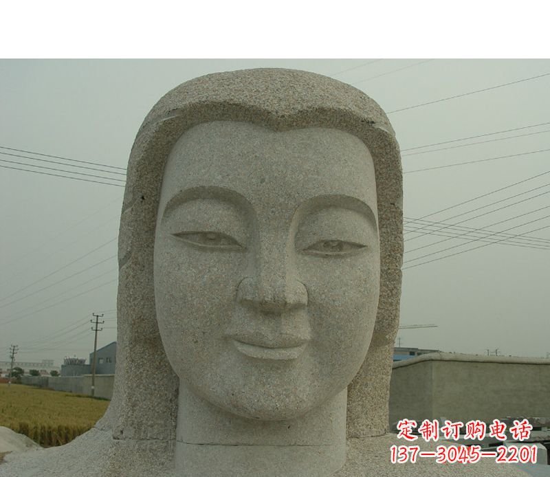 信阳母爱永恒——广场黄河母亲石雕