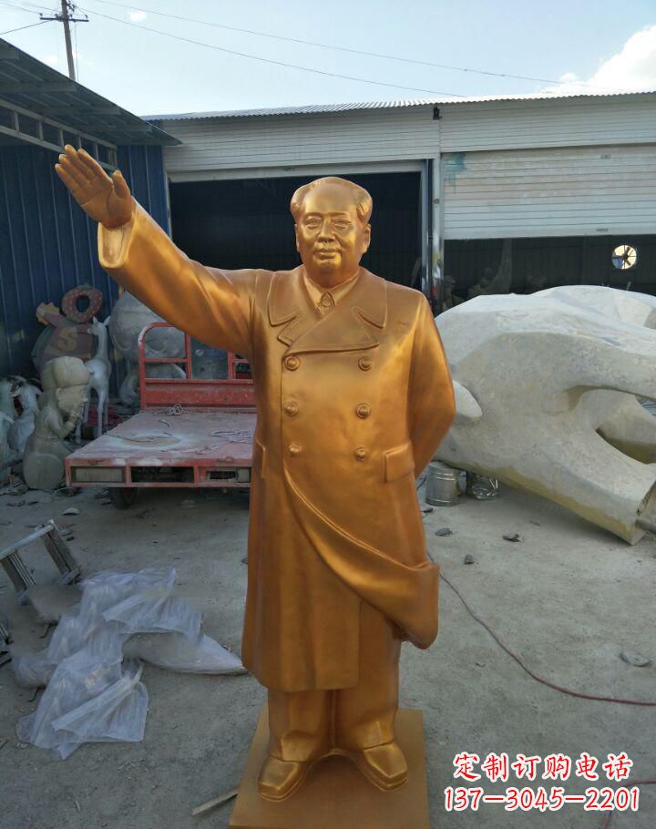 信阳毛主席铜雕——定制精美大型雕塑