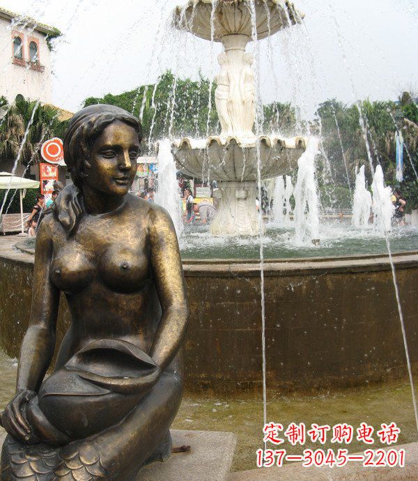 信阳海螺景观铜雕展现经典之美