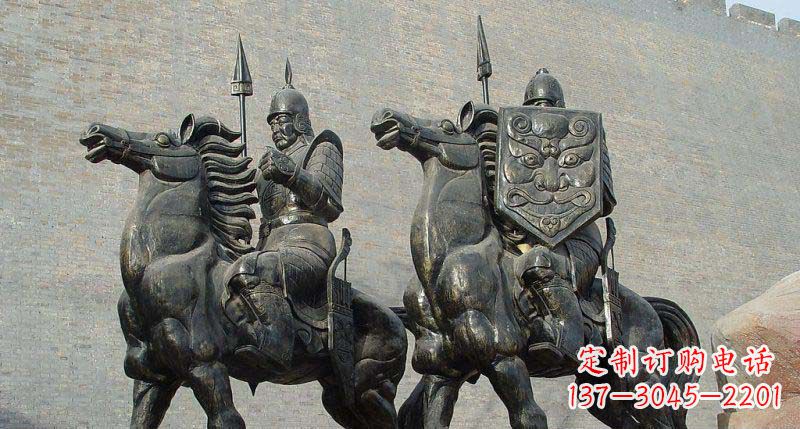 信阳中领雕塑推出的将军铜雕以古代将军的形象为…