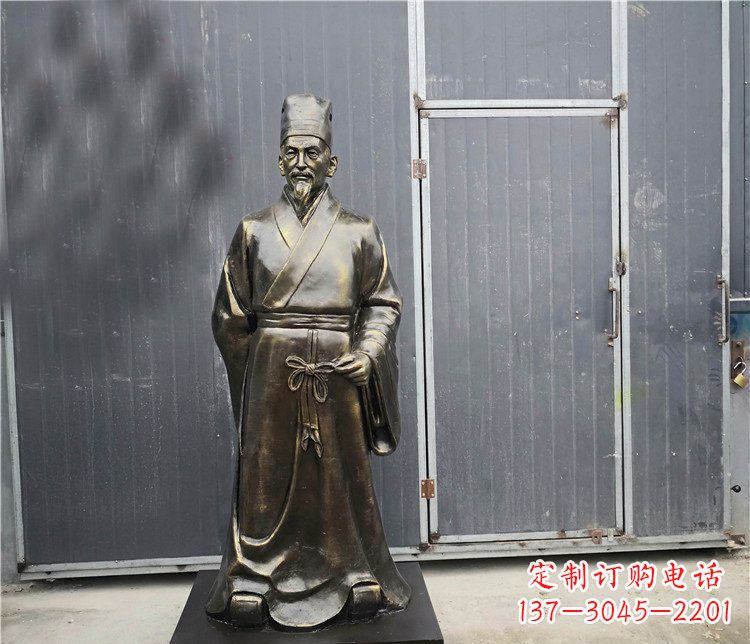 信阳中领雕塑为您打造象征李时珍行医的雕塑