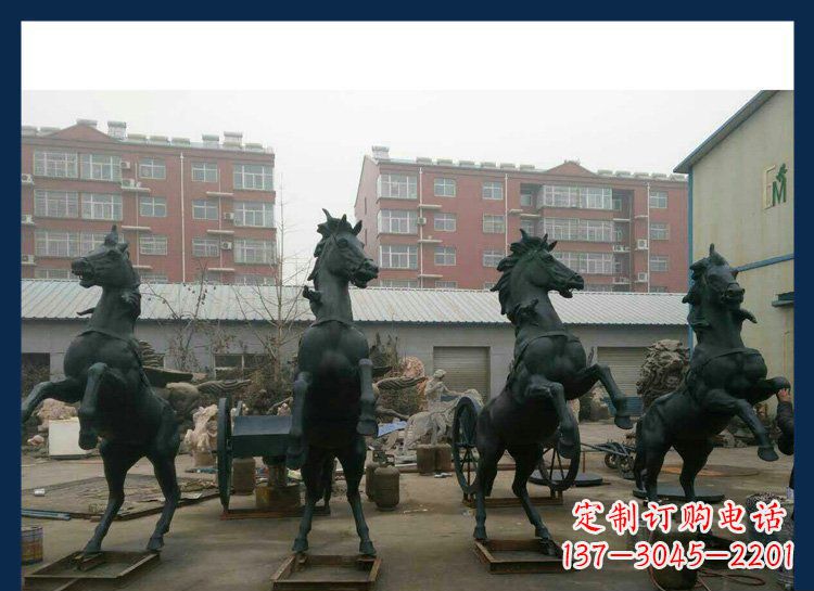信阳中领雕塑推出的优雅动物铜雕飞马,以其出色…
