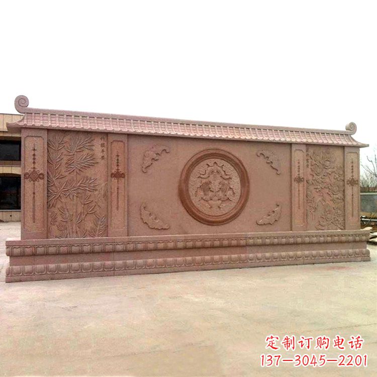信阳定制影壁石雕,让你的空间拥有精美雕塑