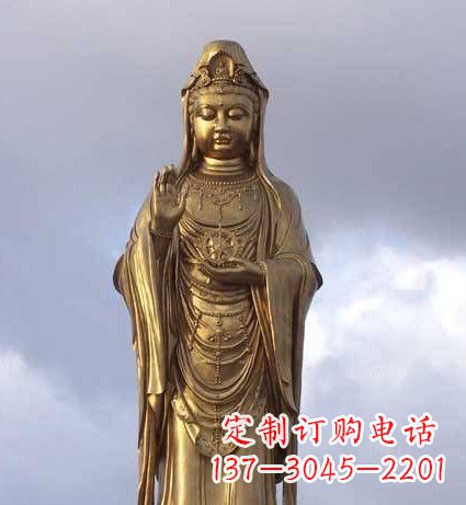 信阳佛祖蛤蜊观音精美大型雕塑