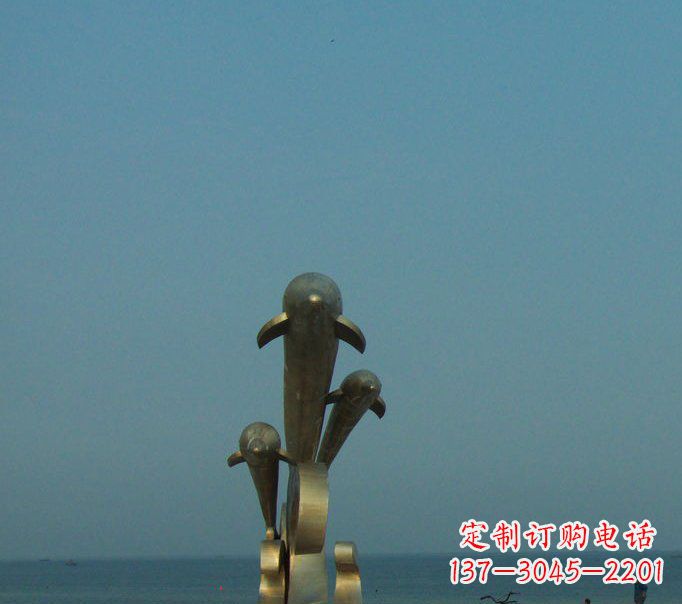 信阳浪漫海豚艺术雕塑是中领雕塑为您量身定制的…