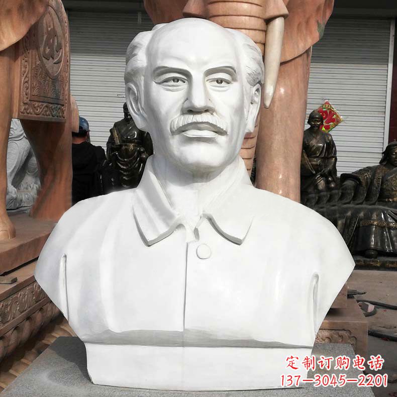 信阳白求恩胸像雕塑——校园世界名人著名医生的终极象征