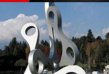信阳专业定制不锈钢字母景观雕塑