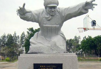 信阳中领雕塑|专业制作黄继光石雕