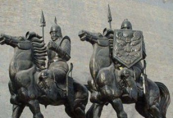 信阳中领雕塑推出的将军铜雕以古代将军的形象为…