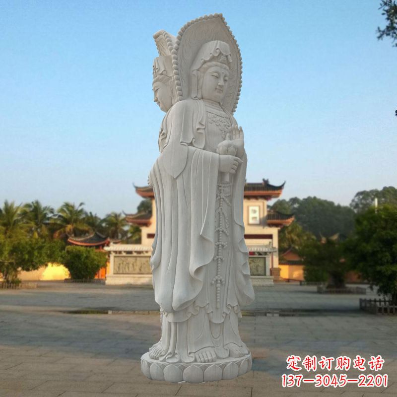 信阳三面观音塑像,让你的生活充满智慧和祥和
