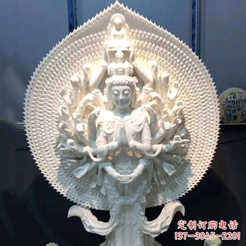 信阳中领雕塑以精细的玉石雕刻工艺,精心制作了…