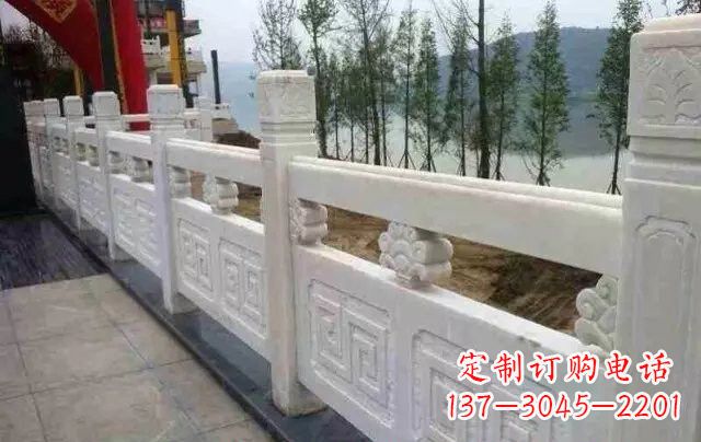 信阳专业精致的汉白玉栏板雕塑